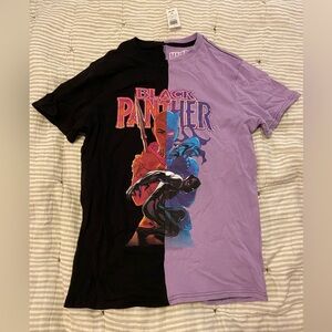 Black Panther Split T-Shirt